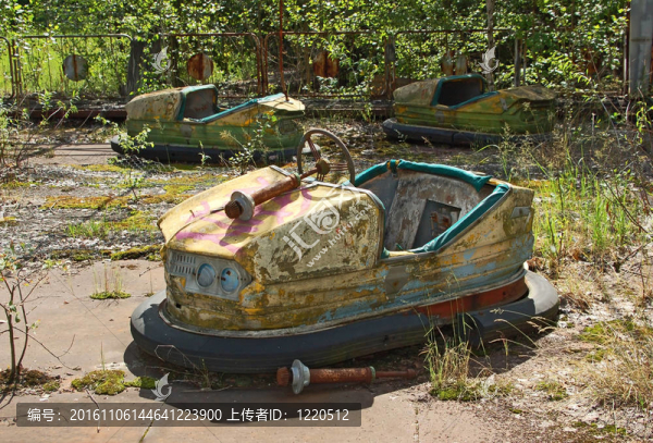 廢棄的游樂園在Pripyat