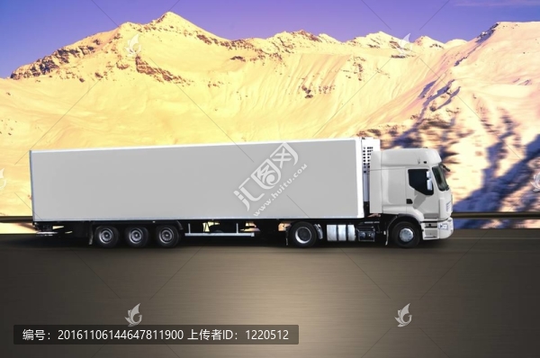 道路上的山車