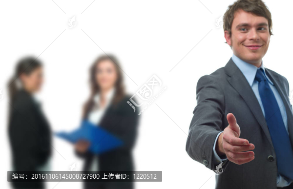 商人握手