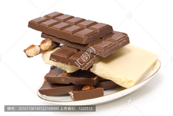 美味的巧克力特寫