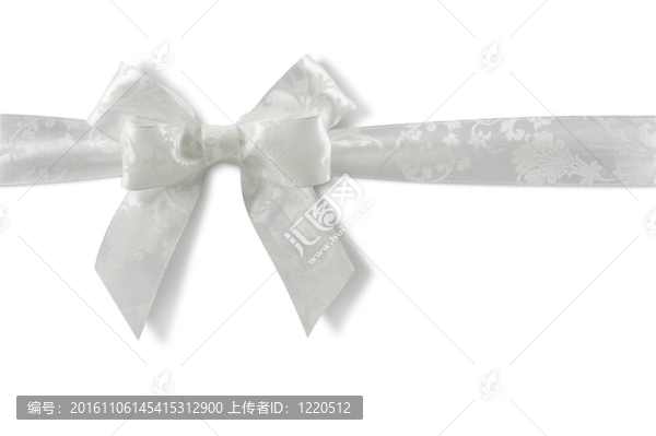 白色的蝴蝶結(jié)