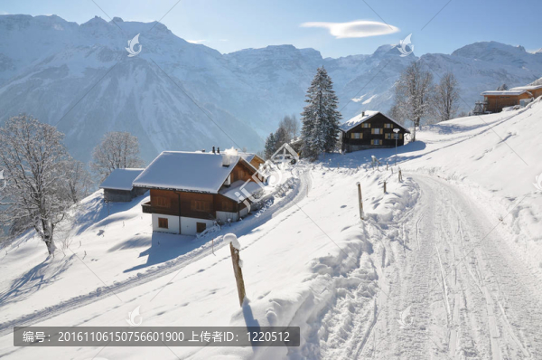Braunwald；瑞士著名的滑雪勝地