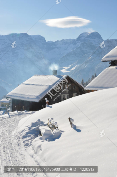 Braunwald；瑞士著名的滑雪勝地