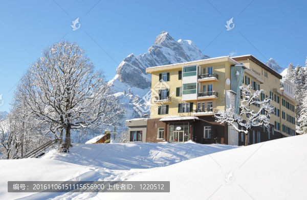 Braunwald；瑞士著名的滑雪勝地