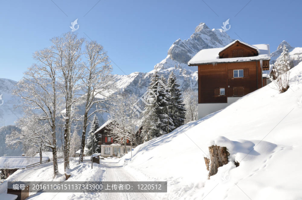 Braunwald；瑞士著名的滑雪勝地