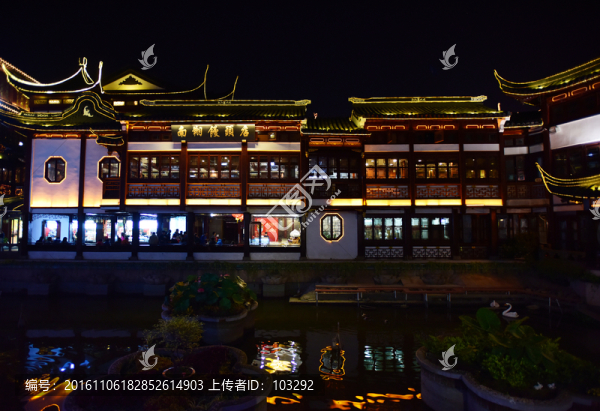 上海豫園古建筑,南翔饅頭店