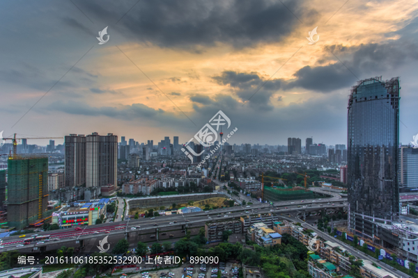成都二環(huán)路俯瞰