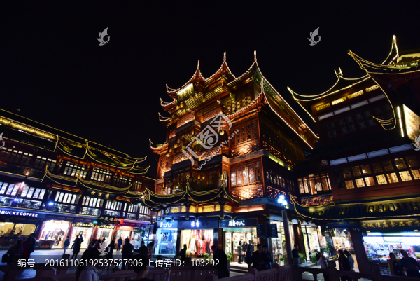 上海豫園古建筑風(fēng)光