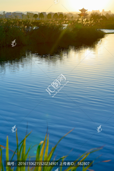 湖景
