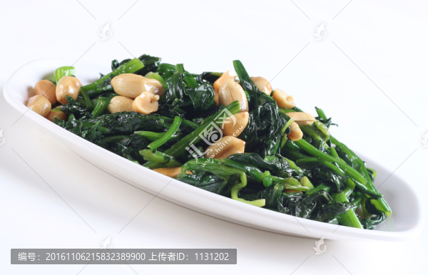 菠菜花生米