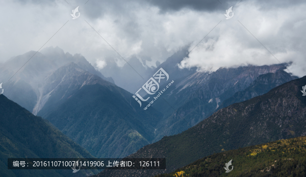 高山云霧