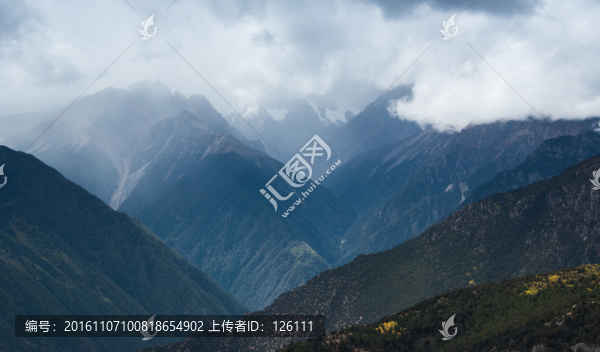 高山云霧