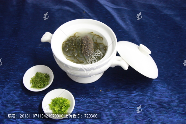 海帶絲燉活海參