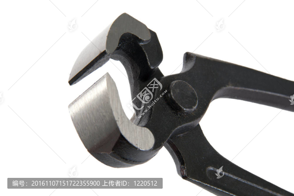 手動(dòng)鉗工工具；孤立在白色背景