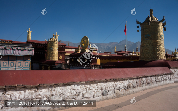 大昭寺屋頂建筑