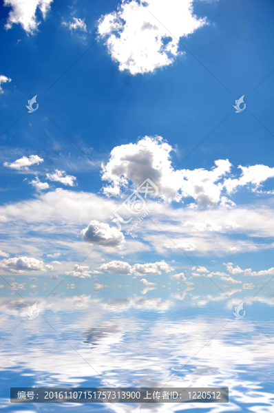 抽象的天空和天空。