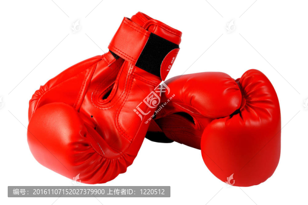 紅色拳擊手套