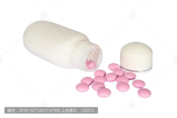 白灑灑小藥瓶