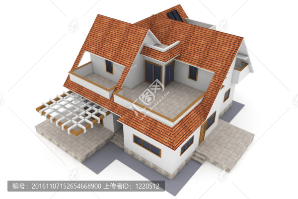 白色房屋
