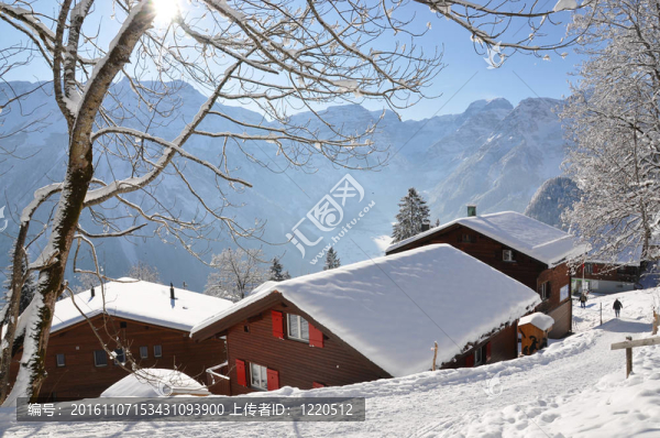 Braunwald；瑞士著名的滑雪勝地