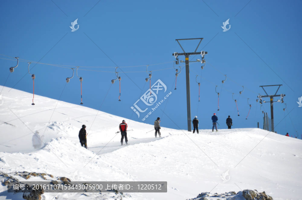 皮措爾山；瑞士著名的滑雪勝地