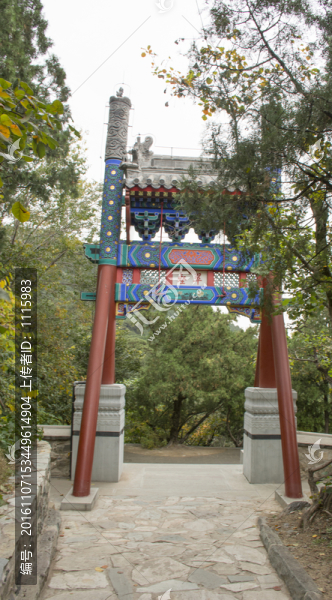 北京香山翠壑