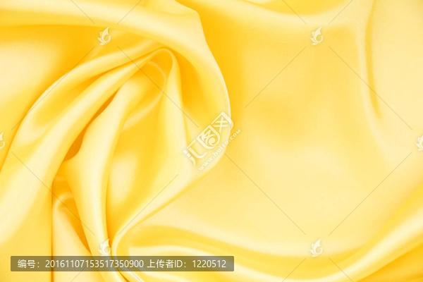 光滑典雅的金色絲綢
