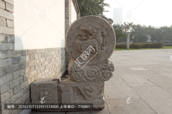 門枕石,西安小雁塔