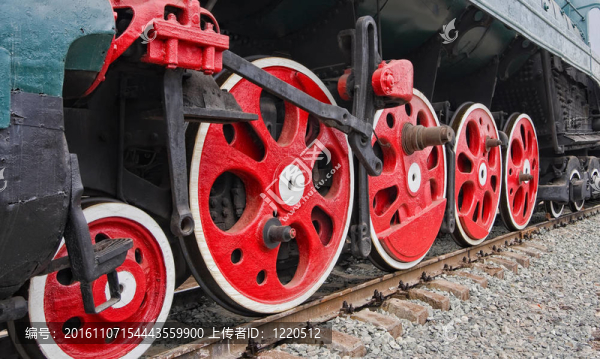舊蒸汽機車車輪
