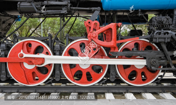 舊蒸汽機(jī)車車輪