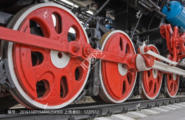 舊蒸汽機車車輪