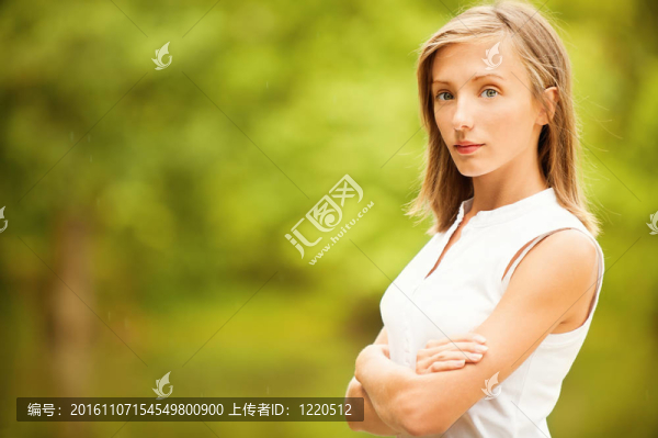 美麗女孩的肖像