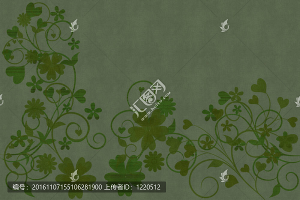 美麗的插圖花卉背景設(shè)計(jì)與空間為您的文字