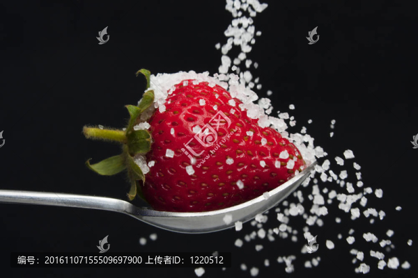 糖和草莓