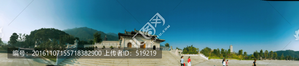 云門寺全景圖