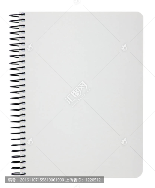 空白的筆記本