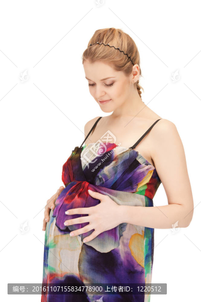 懷孕的女人