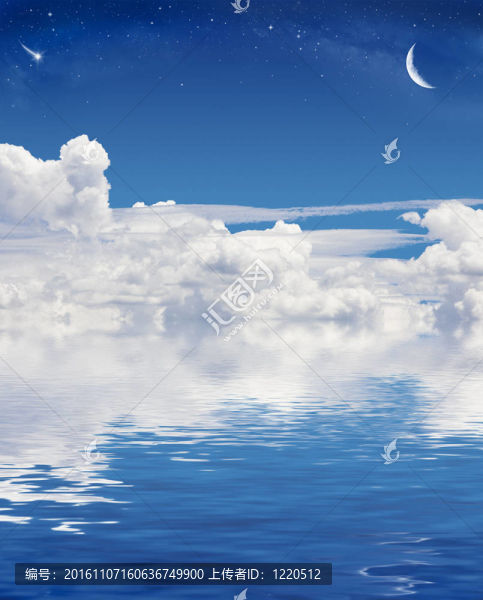 幻想的云景