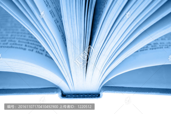 打開的書