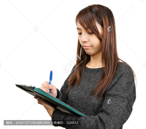 女人寫報告