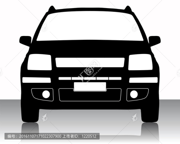 汽車輪廓圖