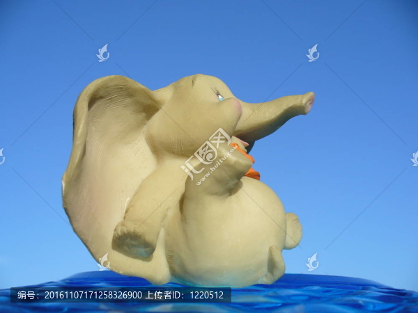 有趣的大象裝飾雕像