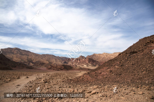 在Arava沙漠旅行