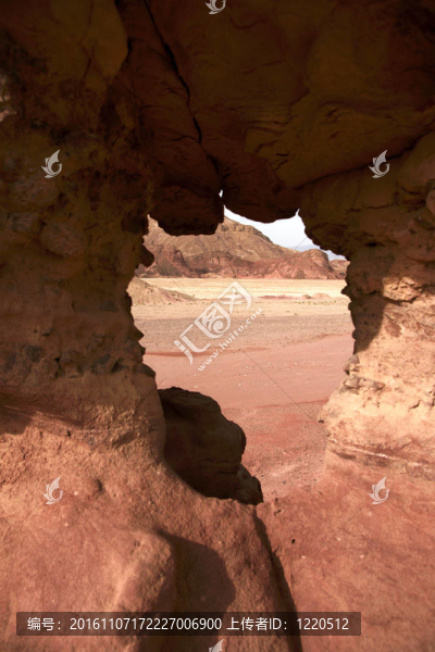 在Arava沙漠旅行