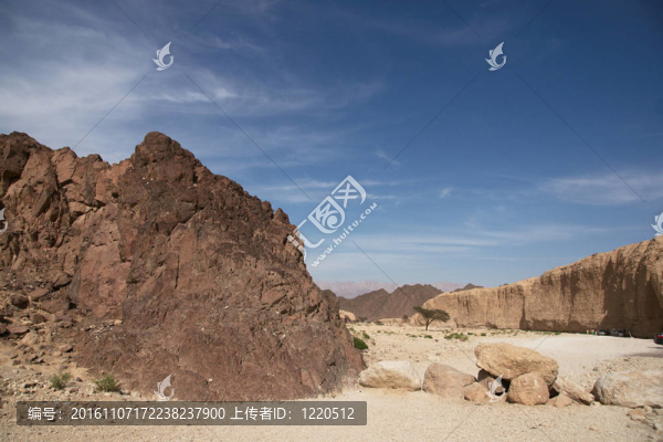 在Arava沙漠旅行