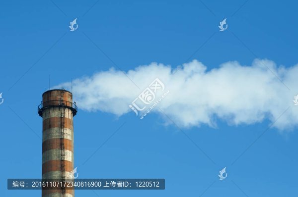 工業(yè)冒煙的煙囪