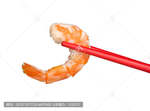 蝦仁用筷子