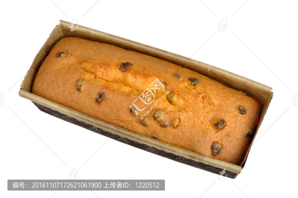 水果蛋糕和葡萄干