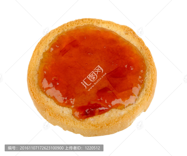 果醬面包片