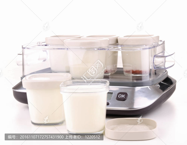 孤立的酸奶機(jī)